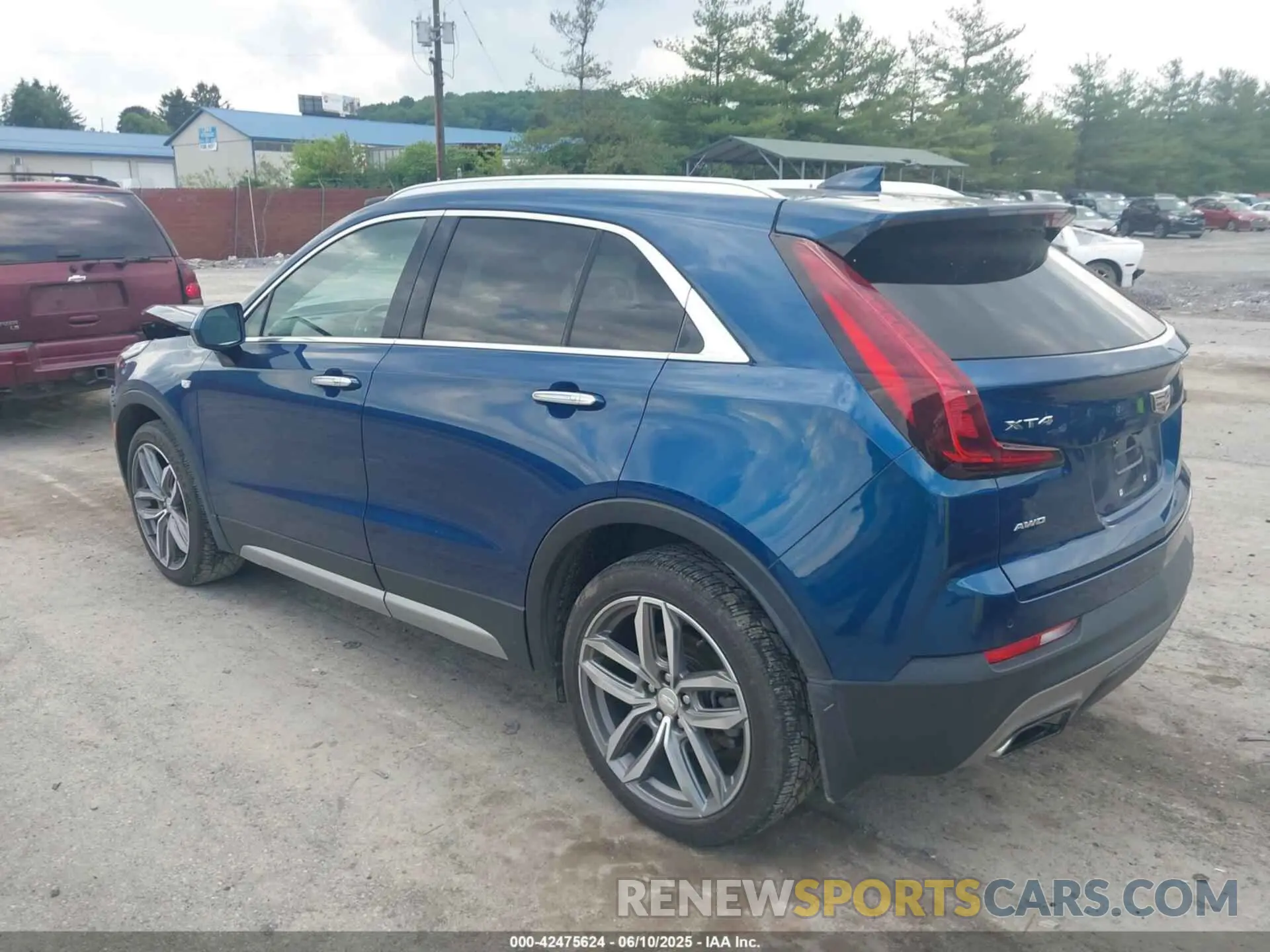 3 Photograph of a damaged car 1GYFZDR48KF148405 CADILLAC XT4 2019