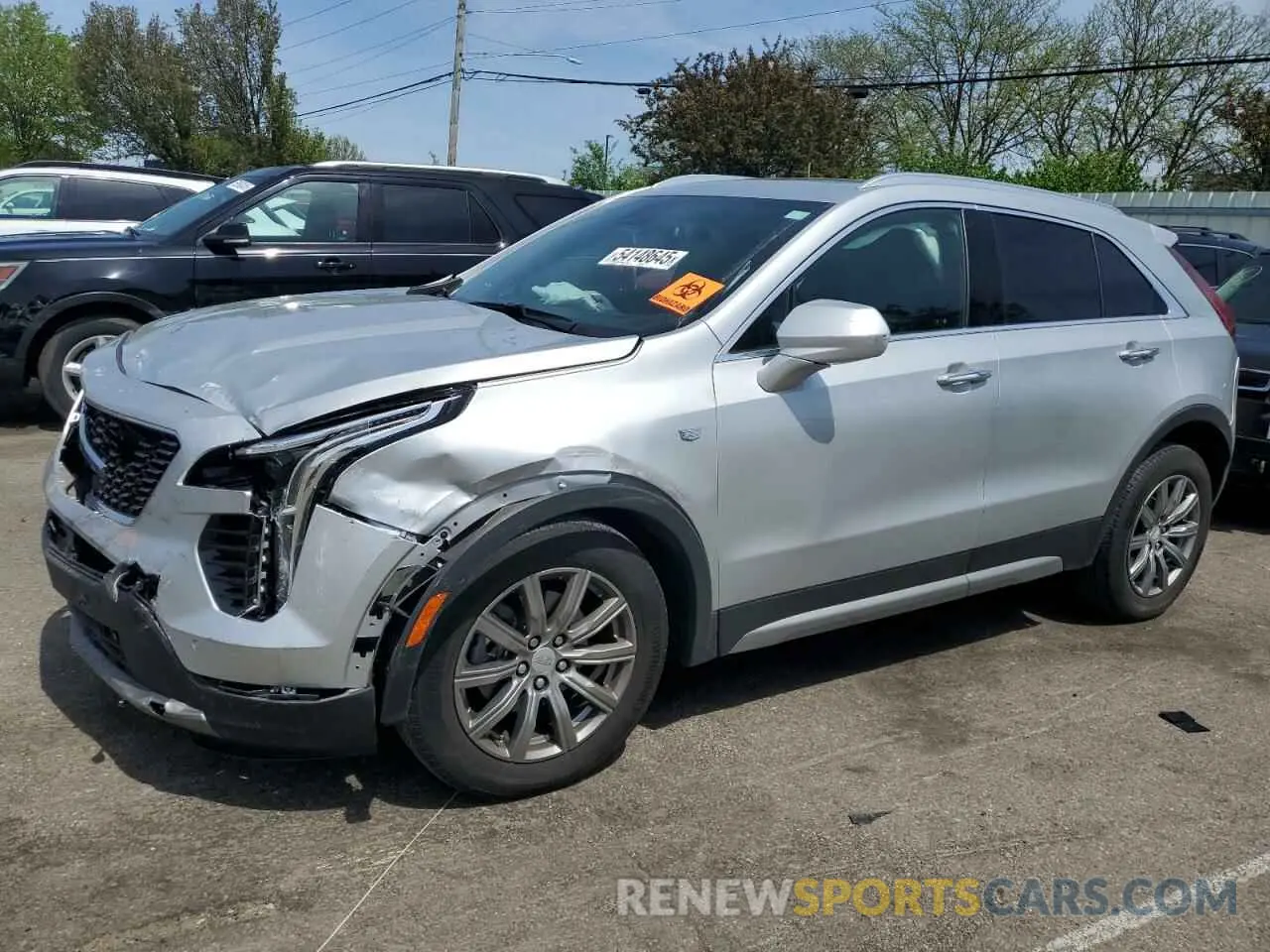 1 Photograph of a damaged car 1GYFZDR48KF194395 CADILLAC XT4 2019