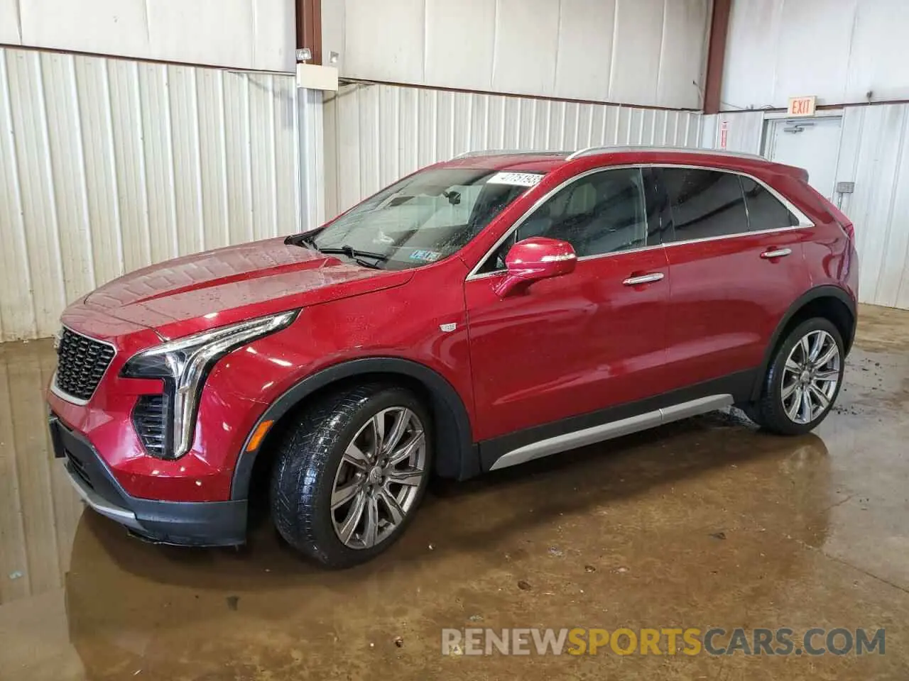 1 Photograph of a damaged car 1GYFZDR4XKF103773 CADILLAC XT4 2019