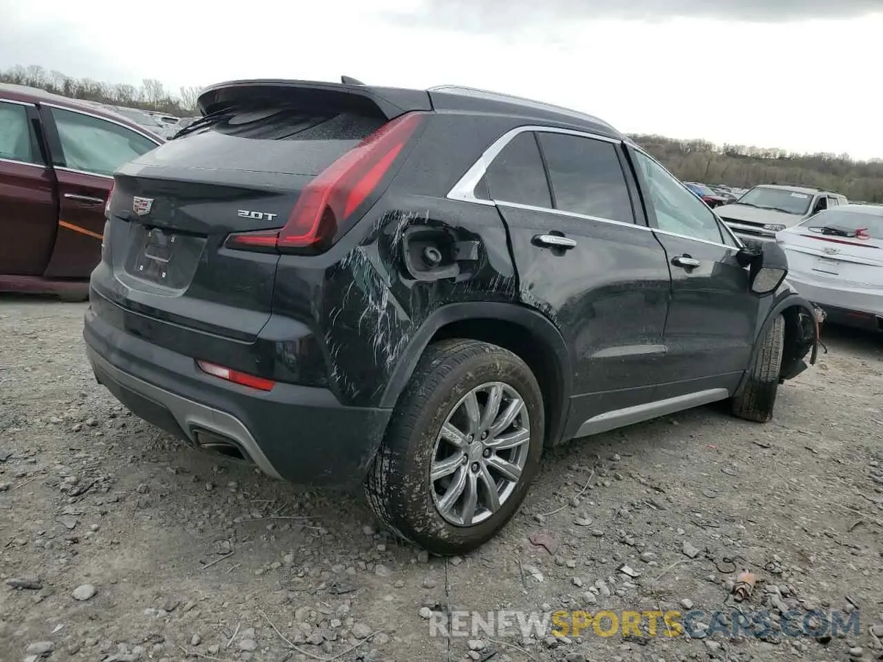 3 Фотография поврежденного автомобиля 1GYFZDR4XKF117964 CADILLAC XT4 2019