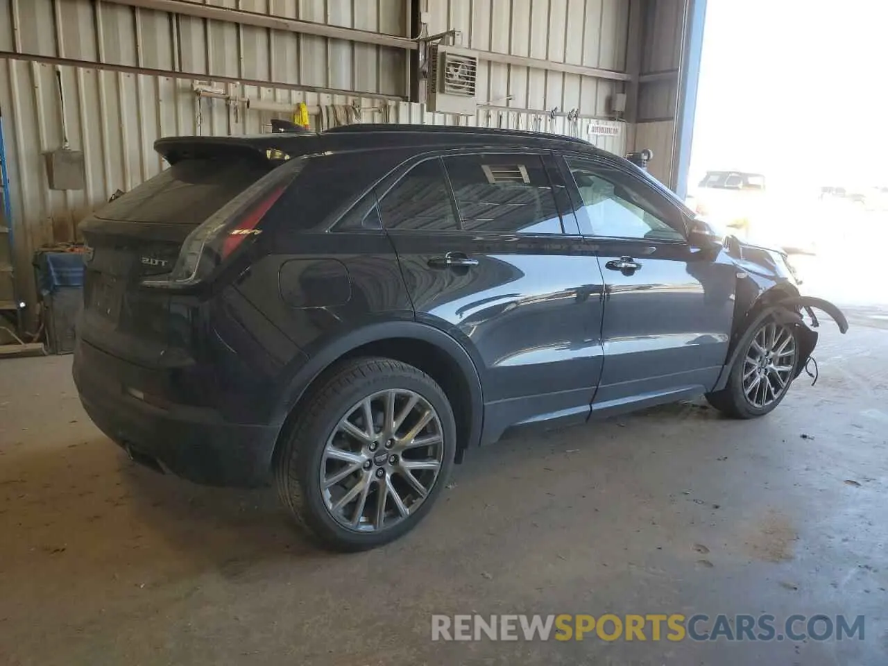 3 Photograph of a damaged car 1GYFZER41KF197225 CADILLAC XT4 2019