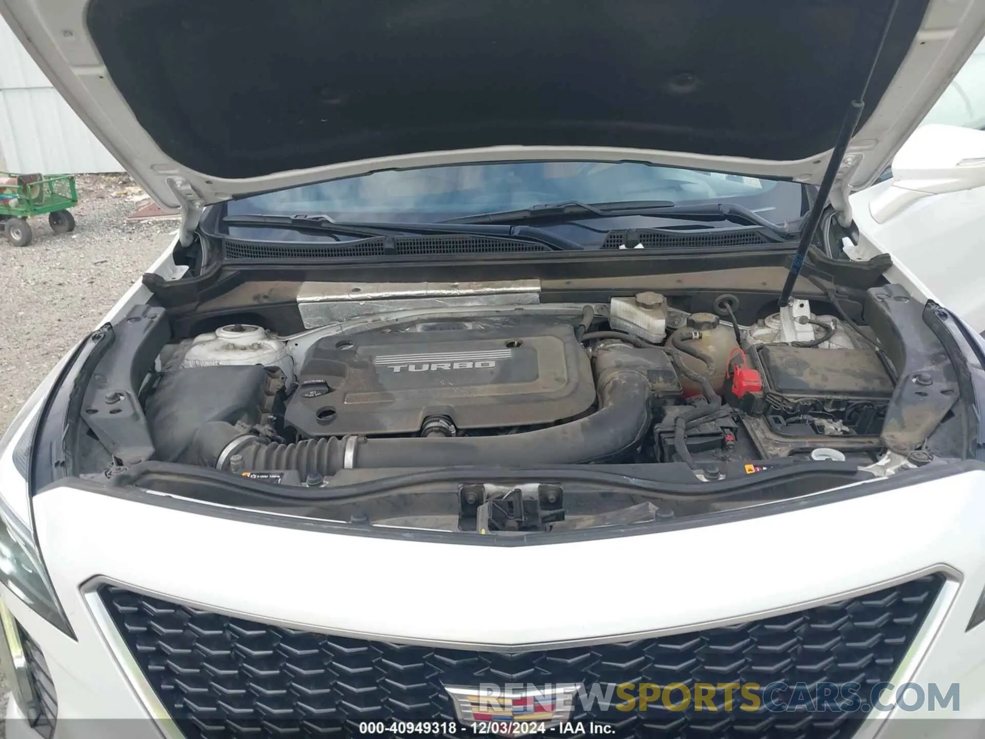 10 Photograph of a damaged car 1GYFZER45KF224300 CADILLAC XT4 2019