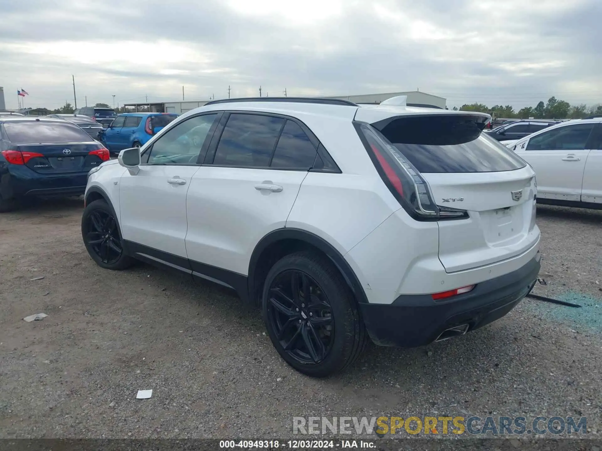 3 Photograph of a damaged car 1GYFZER45KF224300 CADILLAC XT4 2019