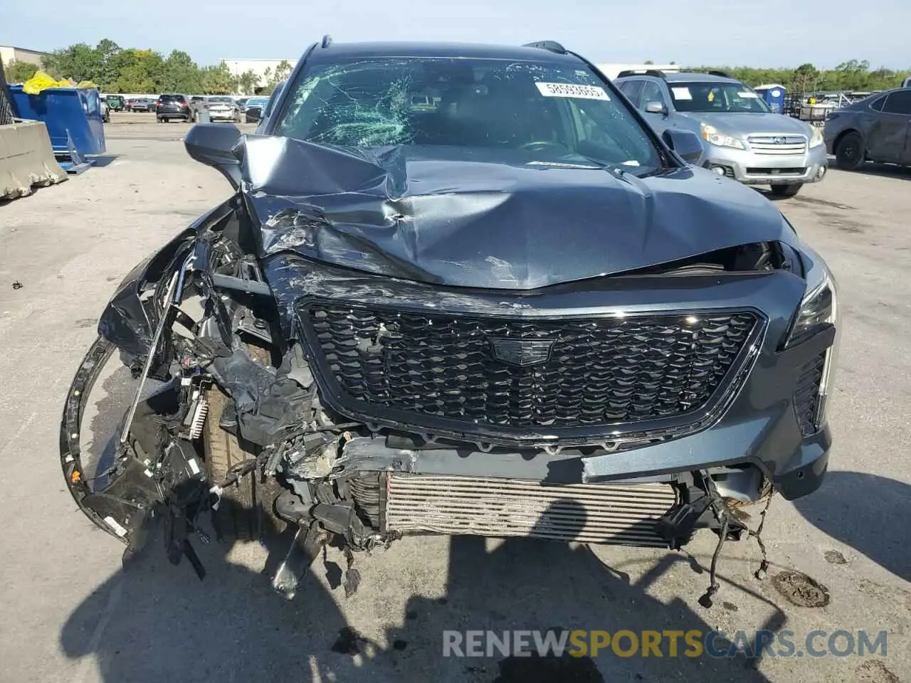 5 Photograph of a damaged car 1GYFZER47KF103820 CADILLAC XT4 2019