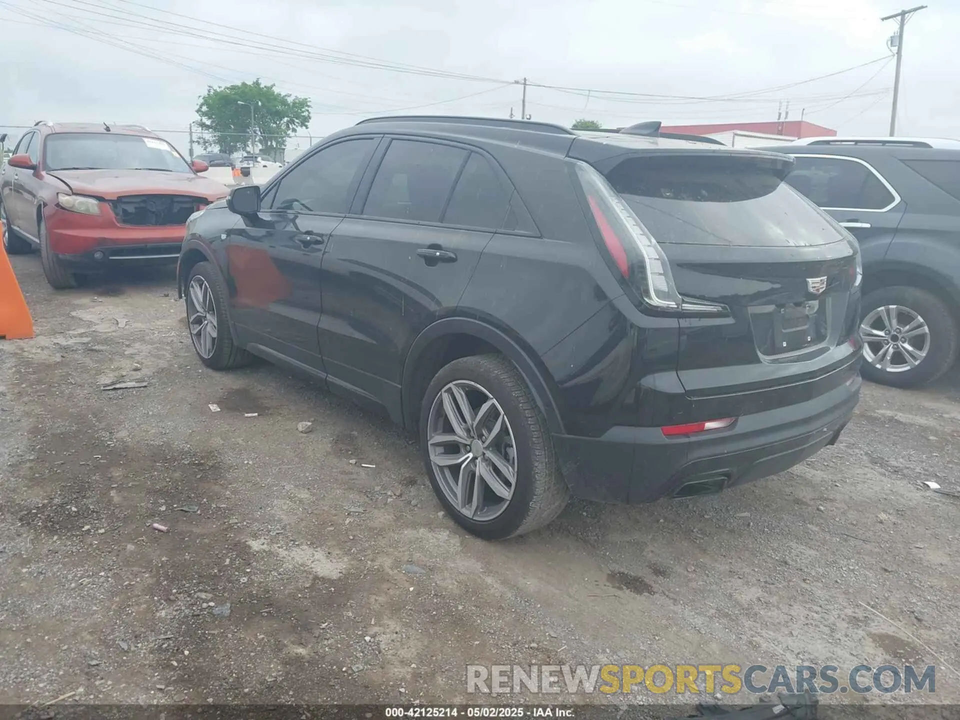 3 Photograph of a damaged car 1GYFZER48KF102076 CADILLAC XT4 2019