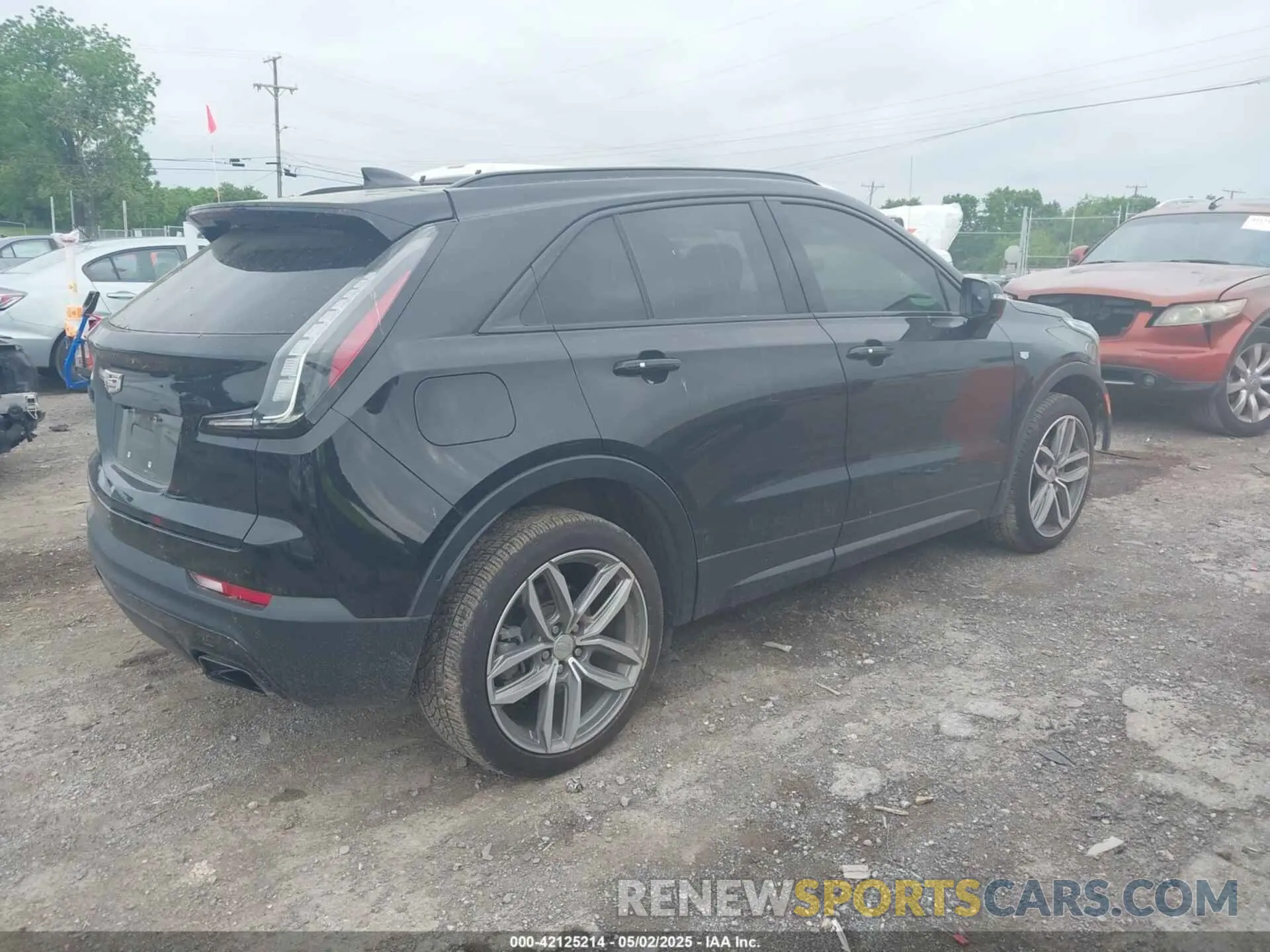 4 Photograph of a damaged car 1GYFZER48KF102076 CADILLAC XT4 2019