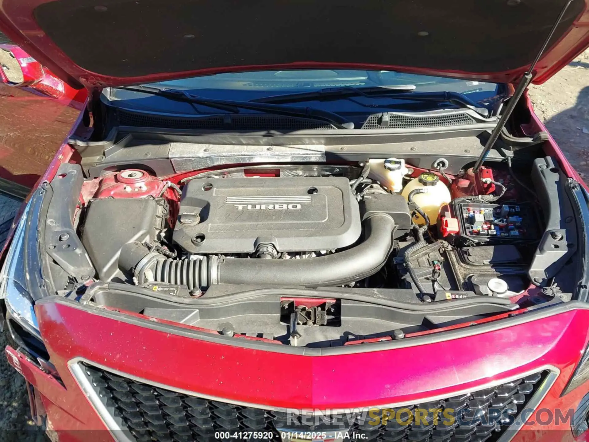 10 Photograph of a damaged car 1GYFZFR45KF166758 CADILLAC XT4 2019