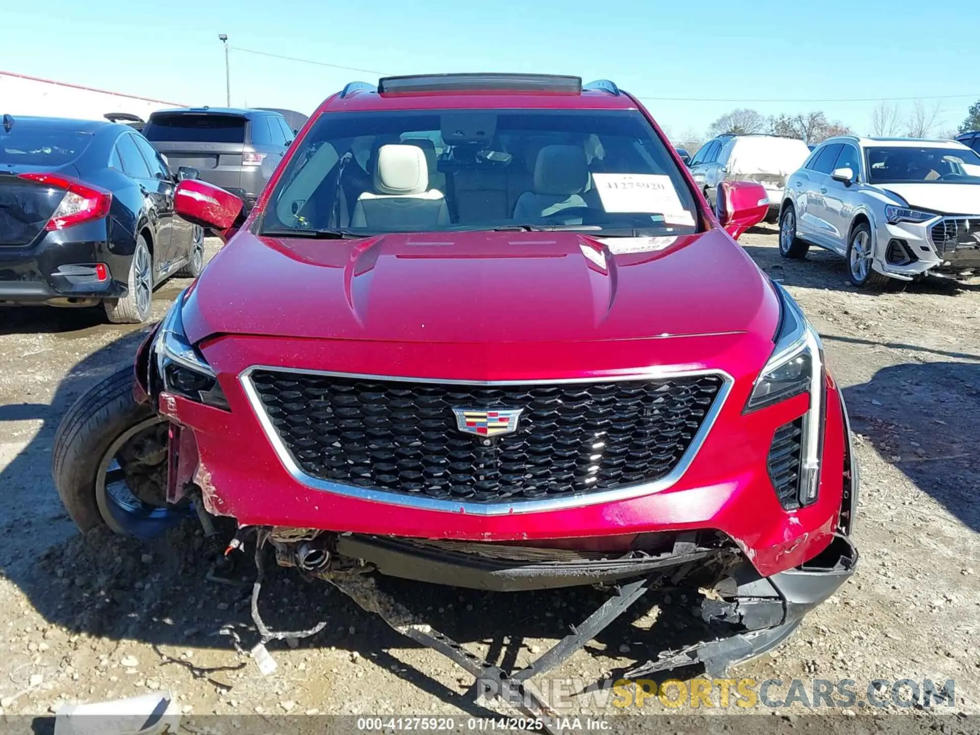 11 Photograph of a damaged car 1GYFZFR45KF166758 CADILLAC XT4 2019