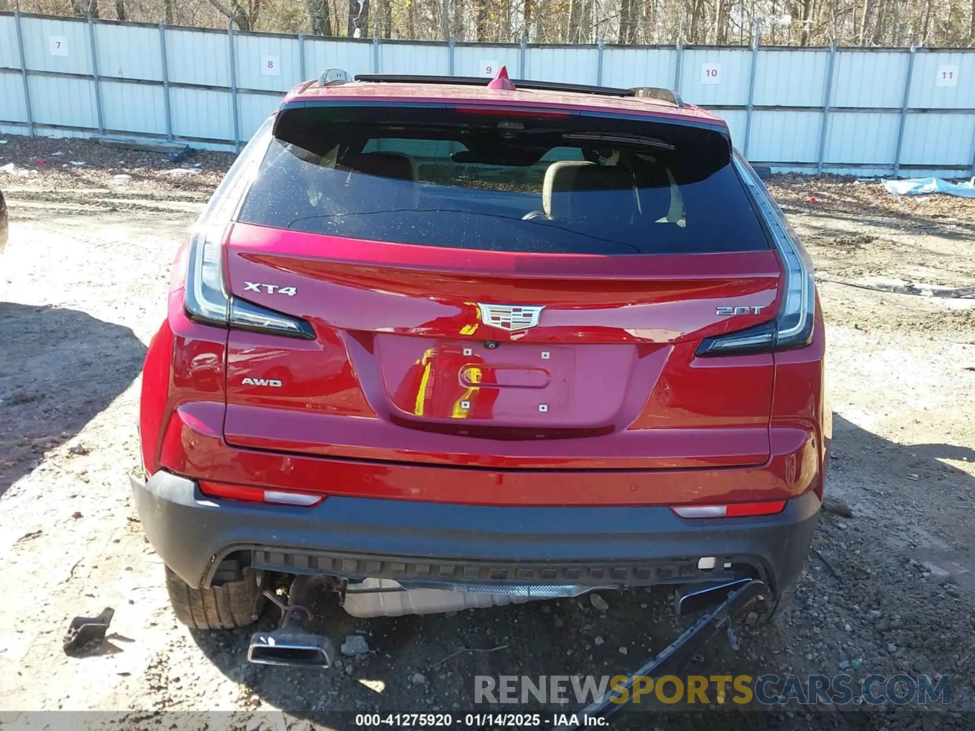 15 Photograph of a damaged car 1GYFZFR45KF166758 CADILLAC XT4 2019