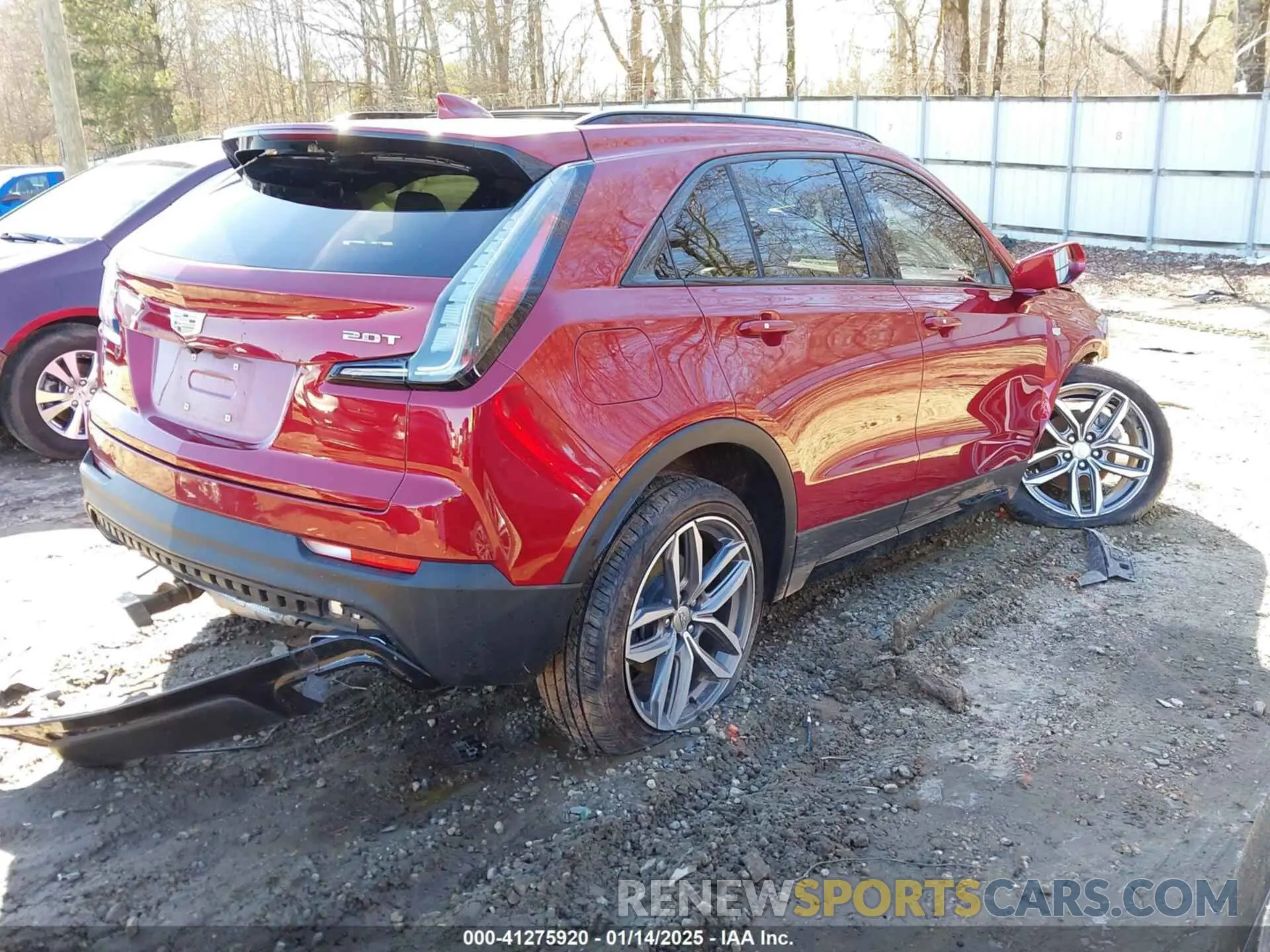 4 Photograph of a damaged car 1GYFZFR45KF166758 CADILLAC XT4 2019