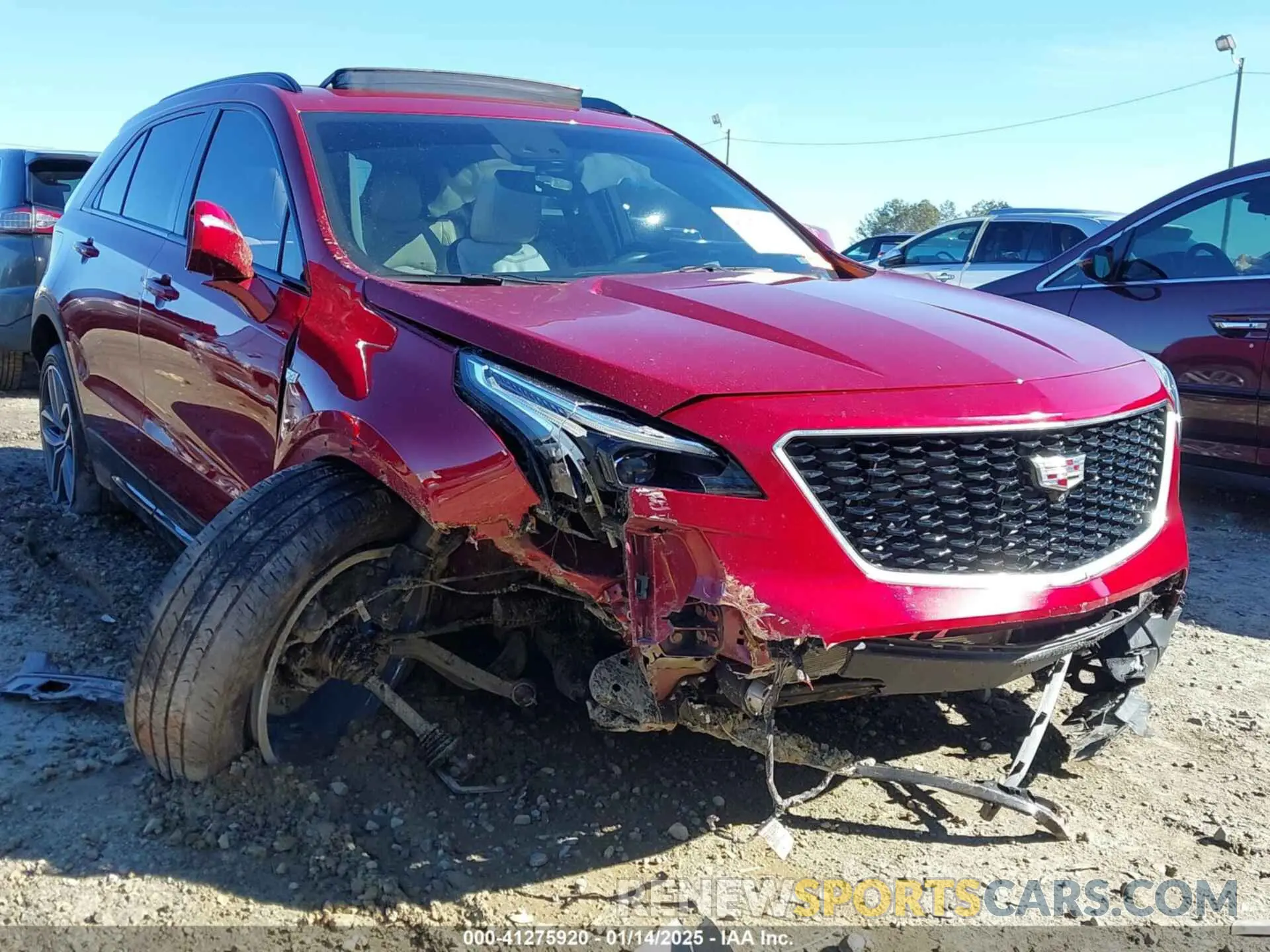 6 Photograph of a damaged car 1GYFZFR45KF166758 CADILLAC XT4 2019