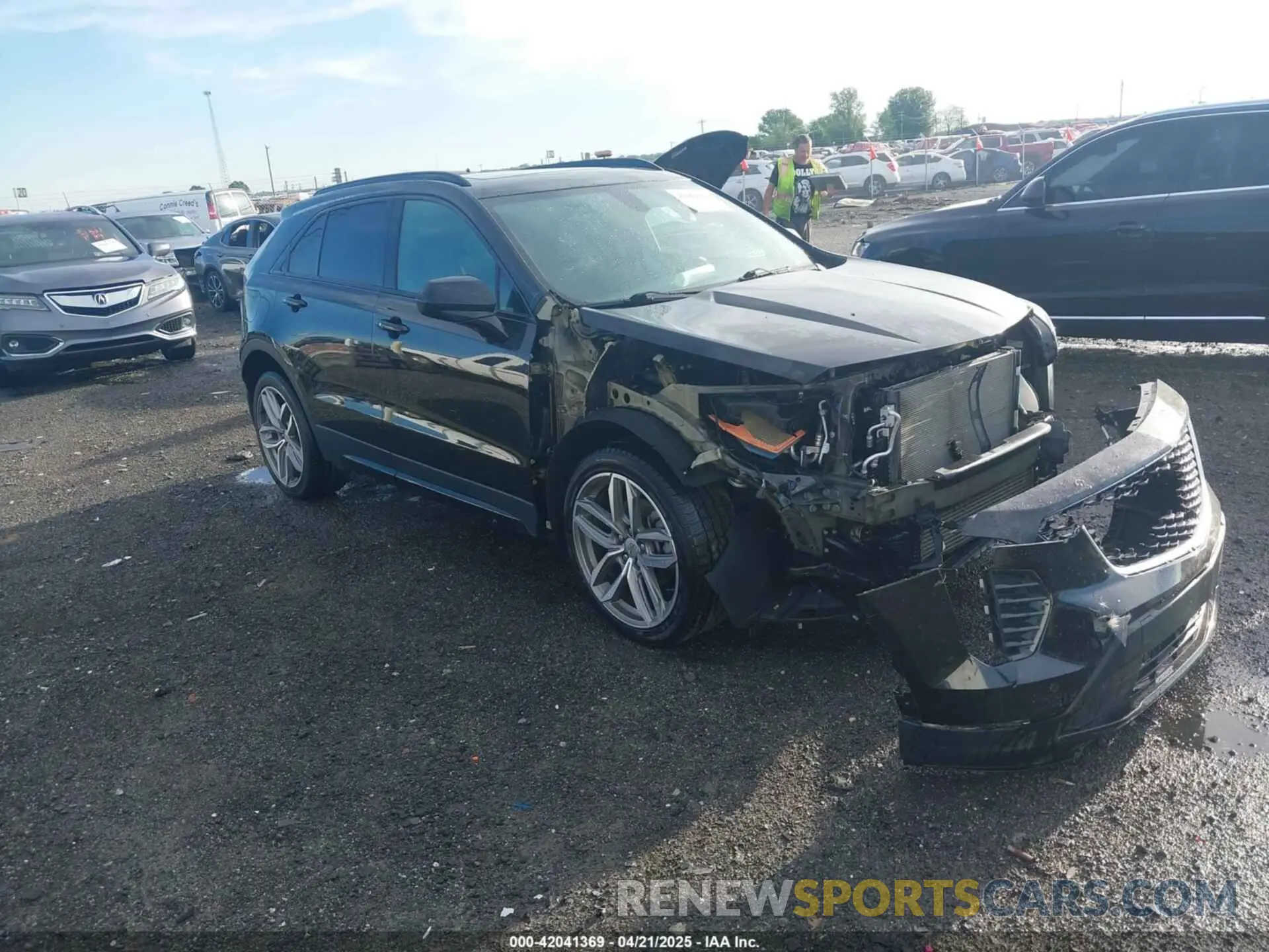 1 Photograph of a damaged car 1GYFZFR47KF159925 CADILLAC XT4 2019