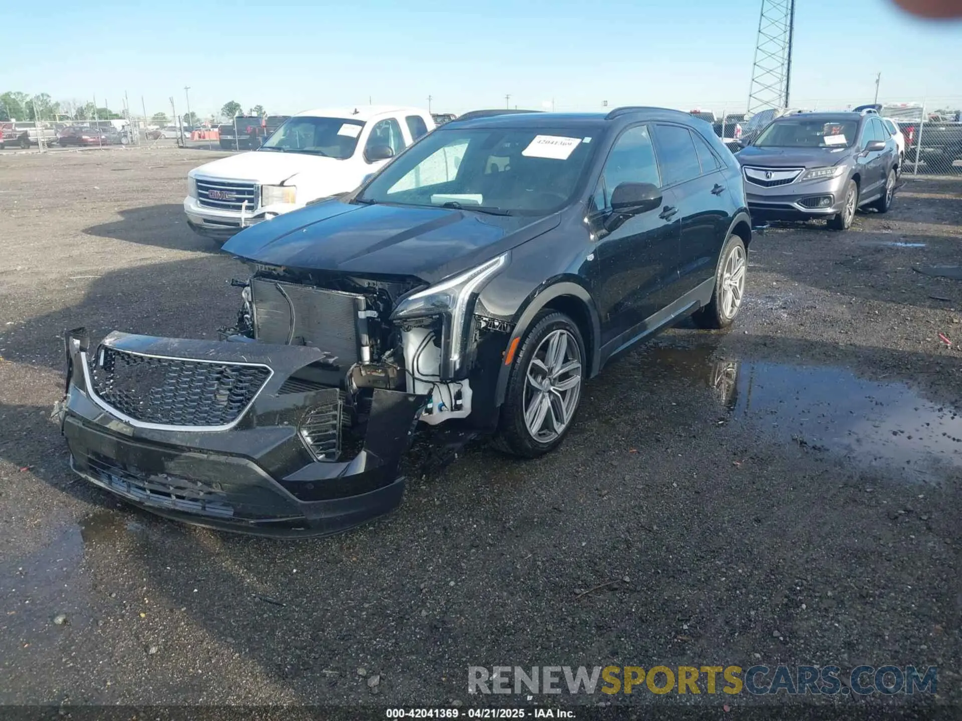 2 Photograph of a damaged car 1GYFZFR47KF159925 CADILLAC XT4 2019
