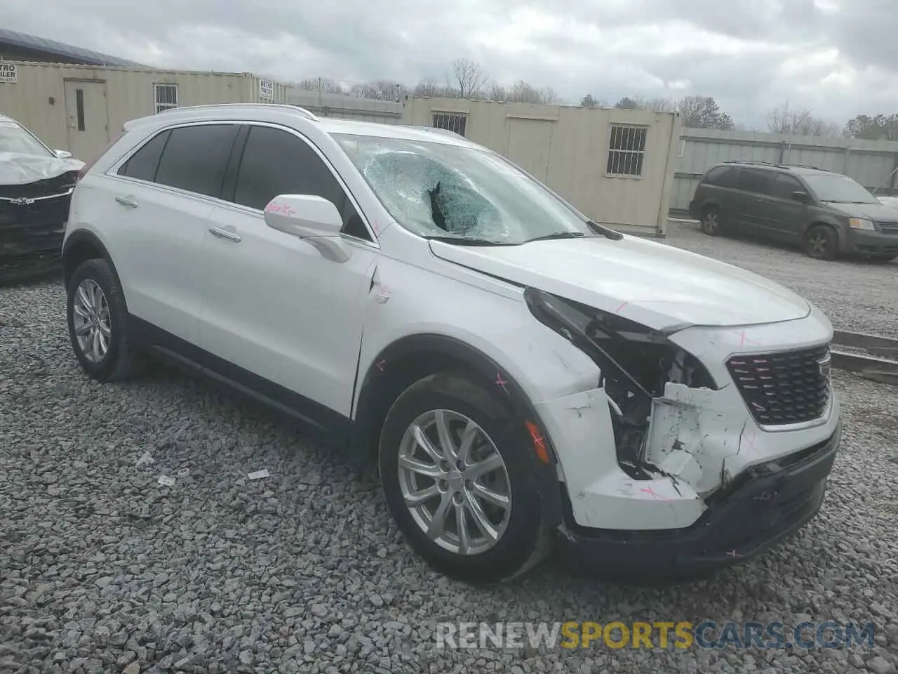4 Photograph of a damaged car 1GYAZAR46LF070460 CADILLAC XT4 2020