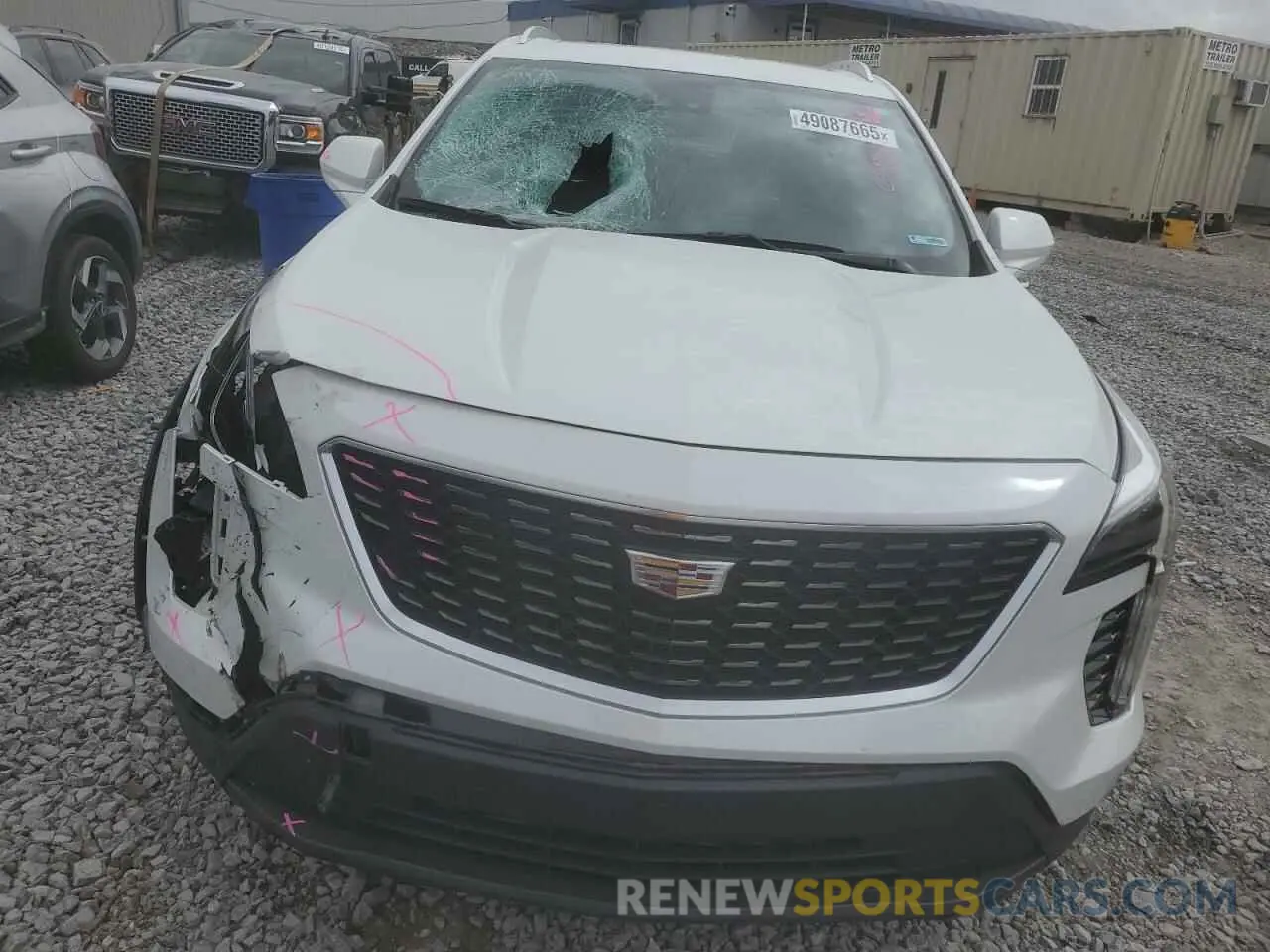 5 Photograph of a damaged car 1GYAZAR46LF070460 CADILLAC XT4 2020