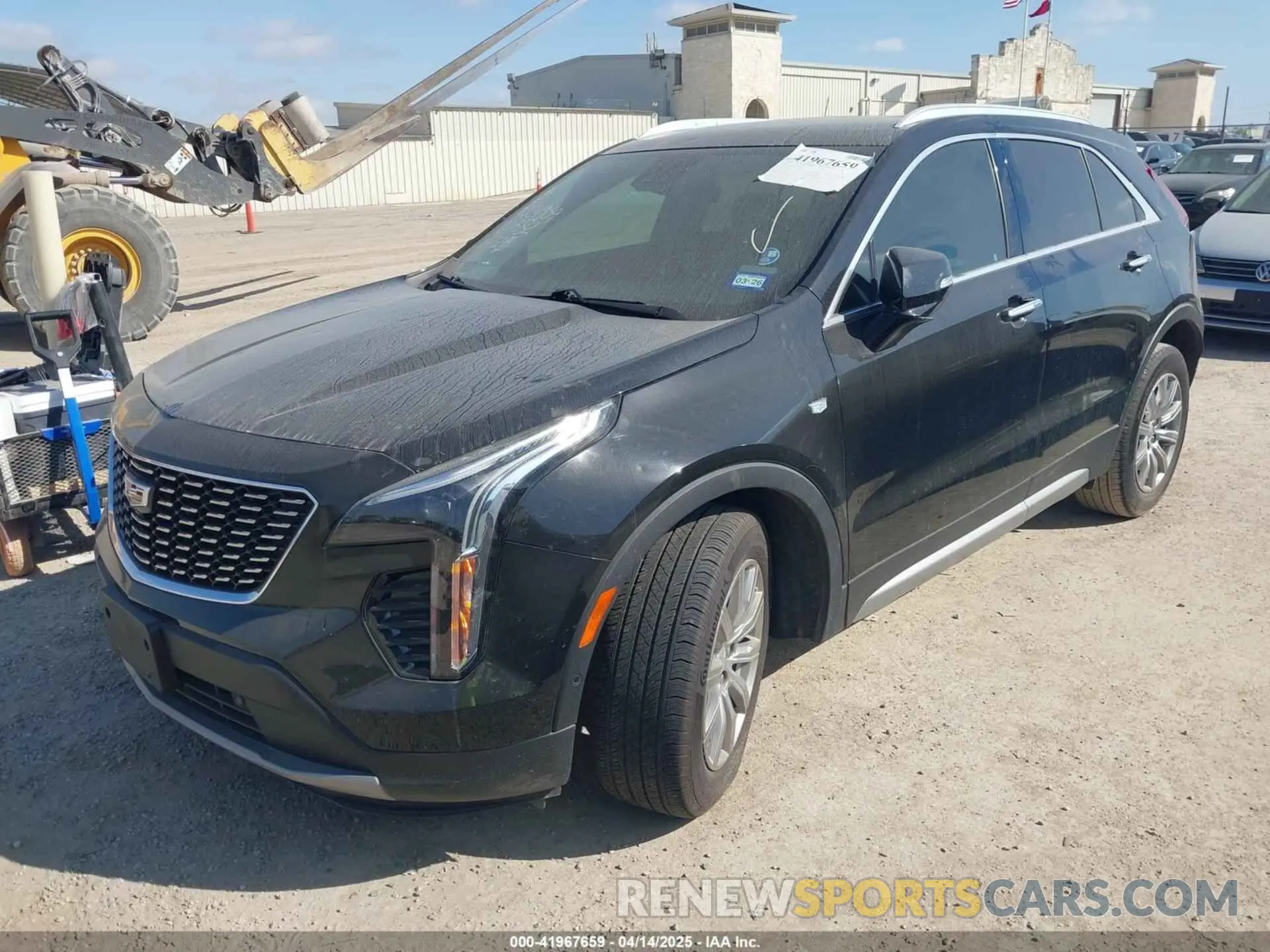 2 Photograph of a damaged car 1GYFZCR40LF037682 CADILLAC XT4 2020