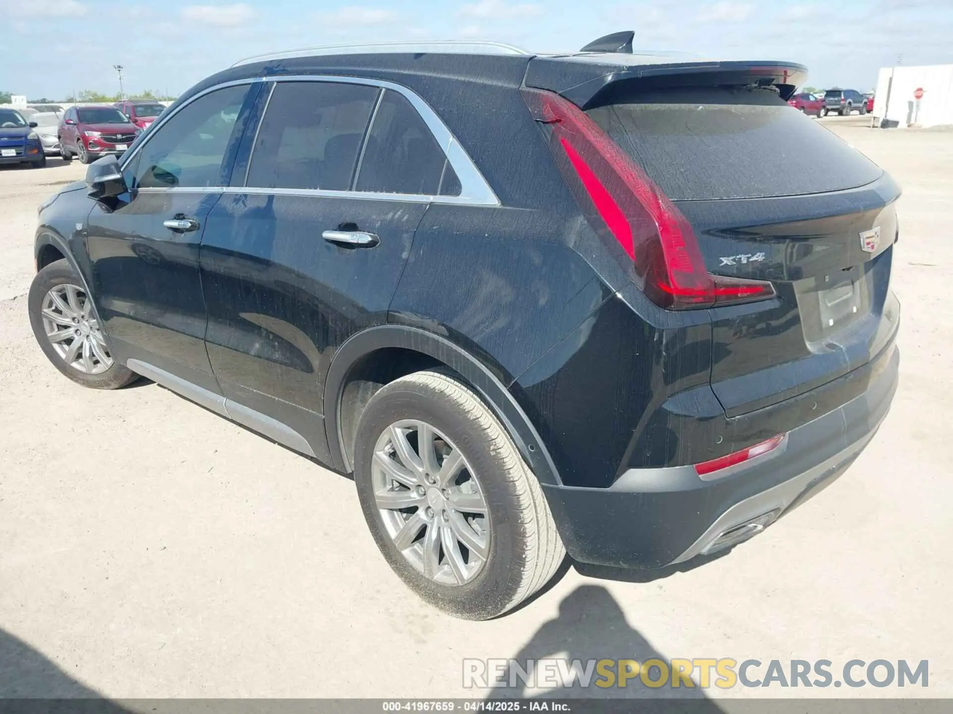 3 Photograph of a damaged car 1GYFZCR40LF037682 CADILLAC XT4 2020