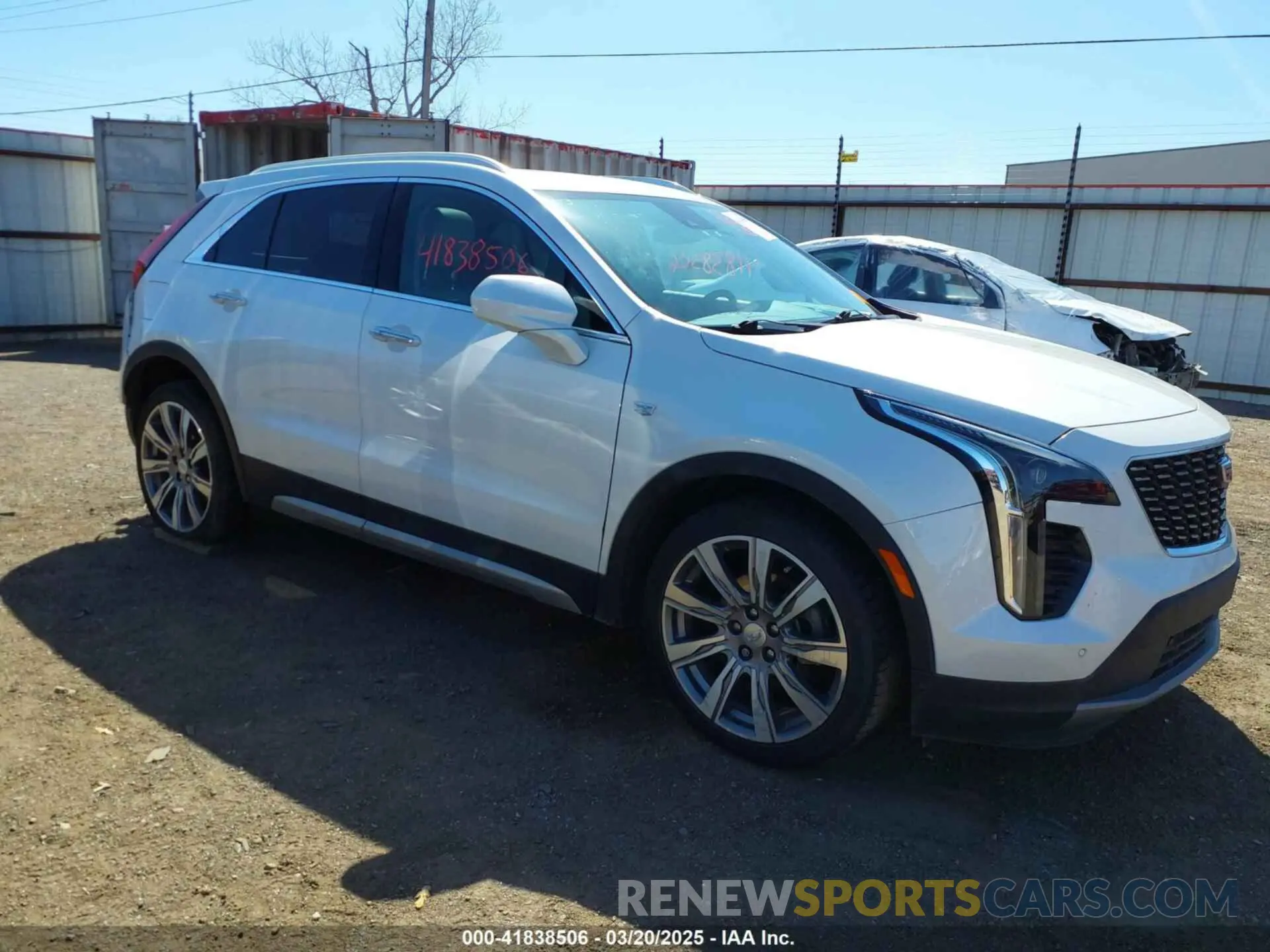 1 Фотография поврежденного автомобиля 1GYFZCR41LF115094 CADILLAC XT4 2020