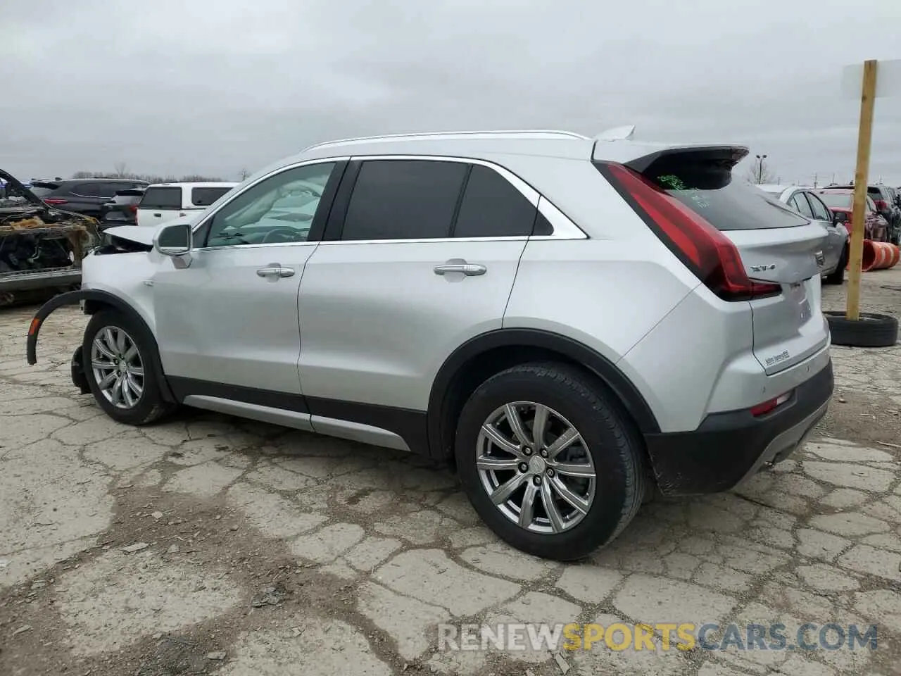 2 Photograph of a damaged car 1GYFZCR41LF132378 CADILLAC XT4 2020
