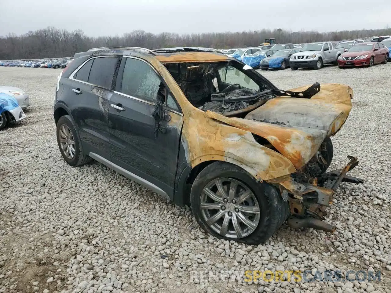 4 Photograph of a damaged car 1GYFZCR46LF101921 CADILLAC XT4 2020
