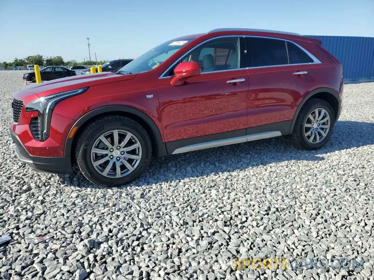 1 Photograph of a damaged car 1GYFZCR47LF040062 CADILLAC XT4 2020