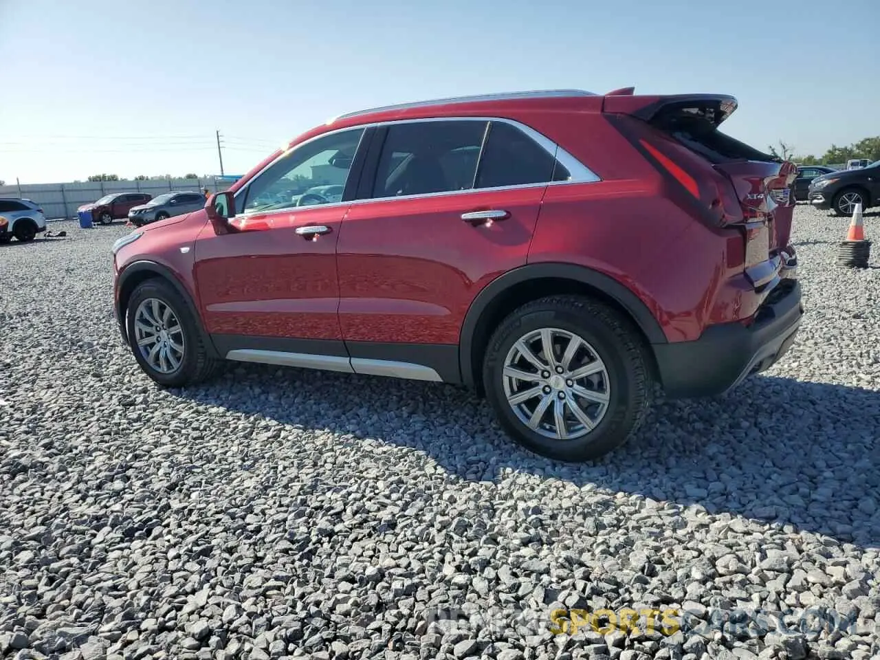 2 Photograph of a damaged car 1GYFZCR47LF040062 CADILLAC XT4 2020