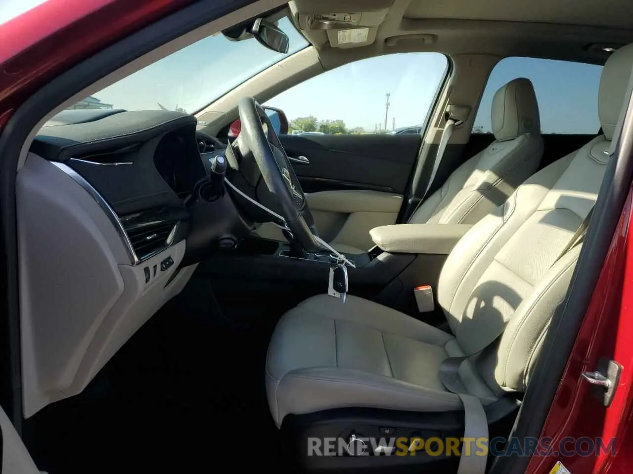 7 Photograph of a damaged car 1GYFZCR47LF040062 CADILLAC XT4 2020