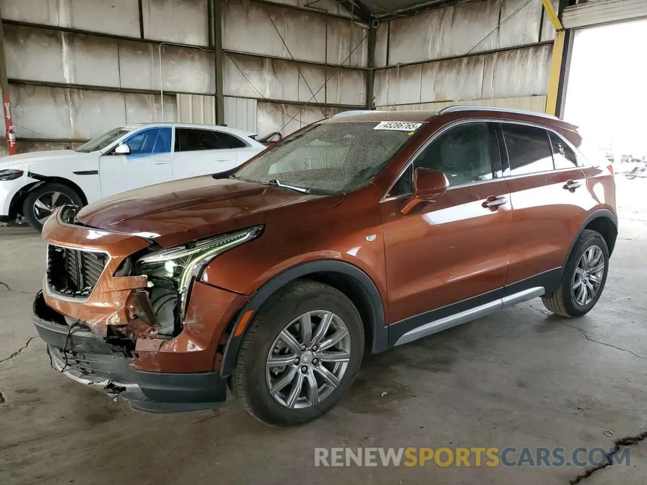 1 Photograph of a damaged car 1GYFZCR47LF112796 CADILLAC XT4 2020