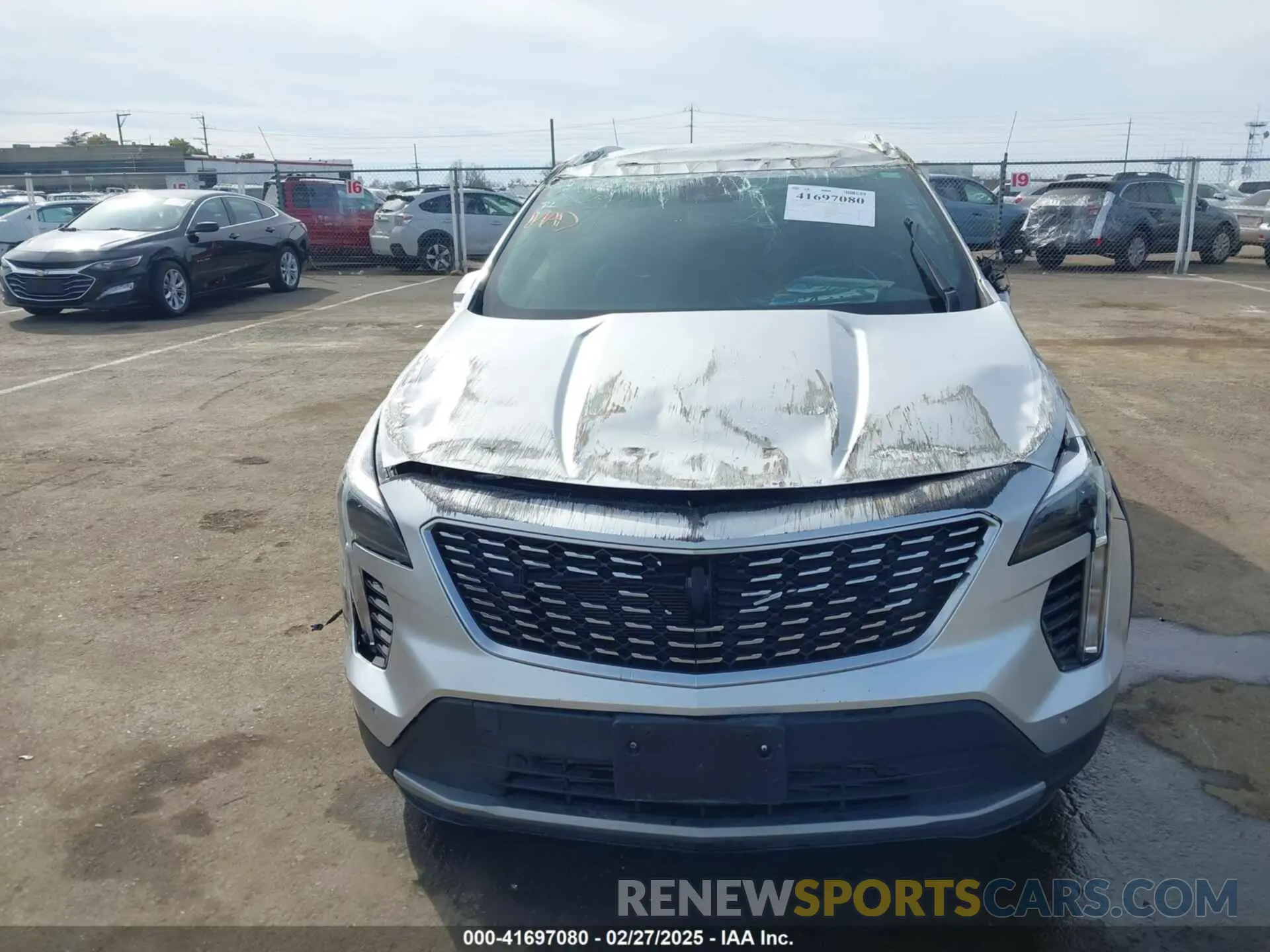 6 Photograph of a damaged car 1GYFZCR48LF037235 CADILLAC XT4 2020