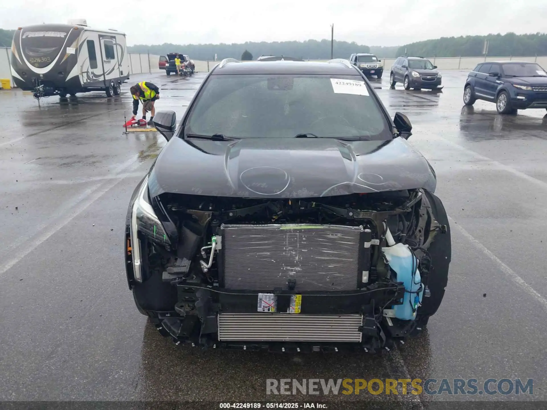 12 Photograph of a damaged car 1GYFZCR49LF049541 CADILLAC XT4 2020