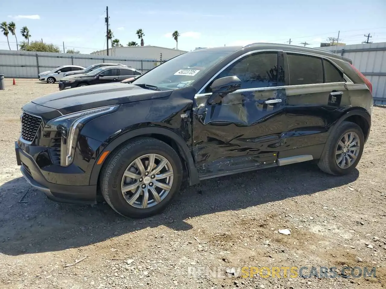 1 Photograph of a damaged car 1GYFZCR49LF138364 CADILLAC XT4 2020