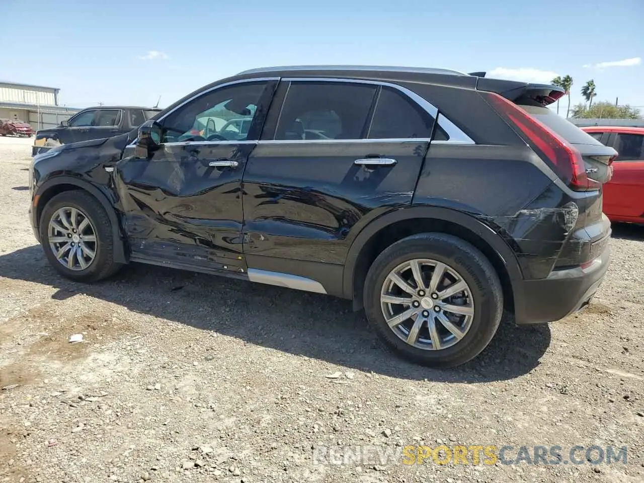 2 Photograph of a damaged car 1GYFZCR49LF138364 CADILLAC XT4 2020