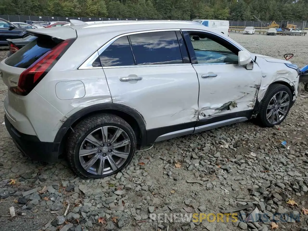 3 Photograph of a damaged car 1GYFZDR40LF086211 CADILLAC XT4 2020
