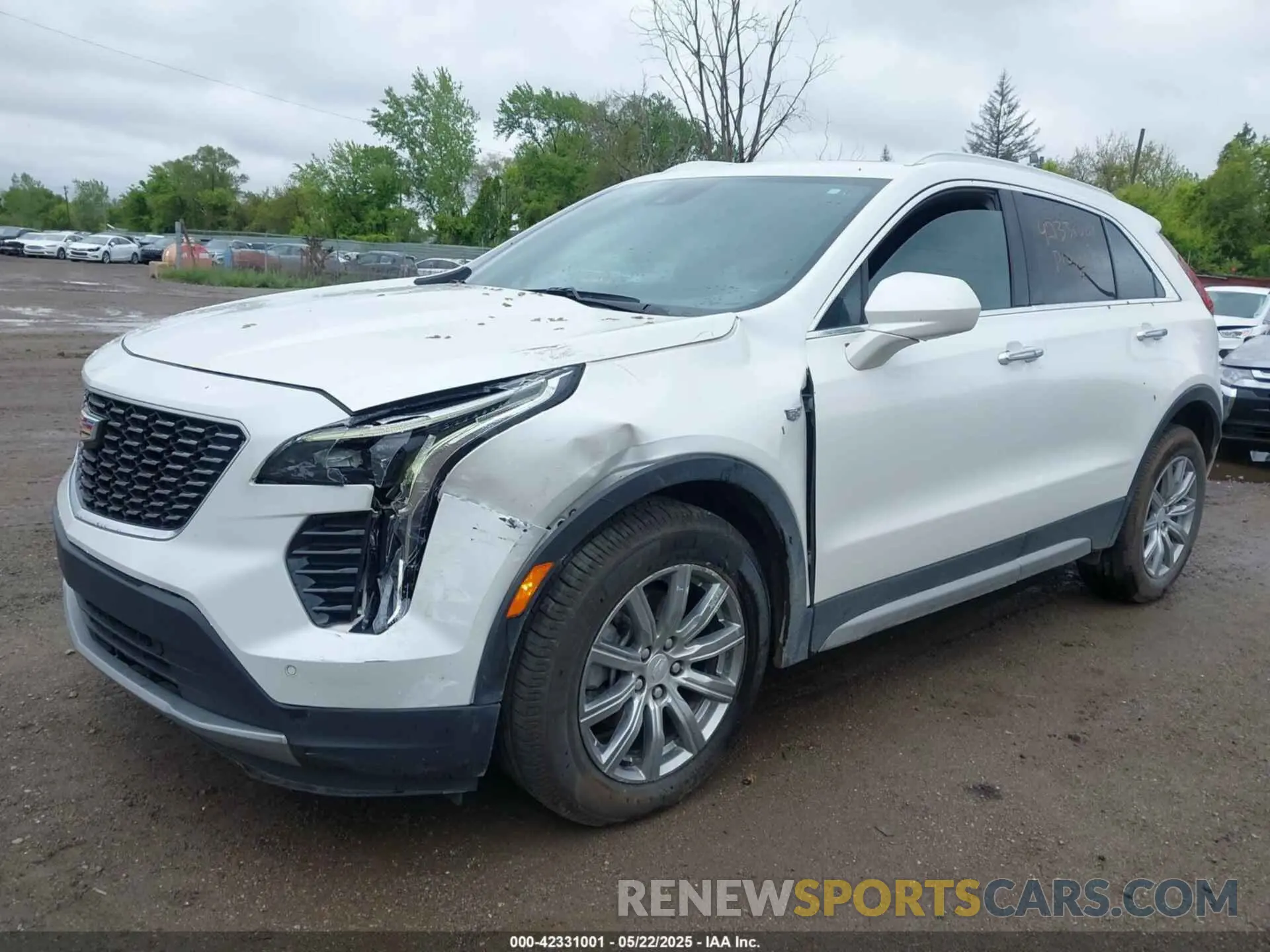 2 Photograph of a damaged car 1GYFZDR43LF072500 CADILLAC XT4 2020