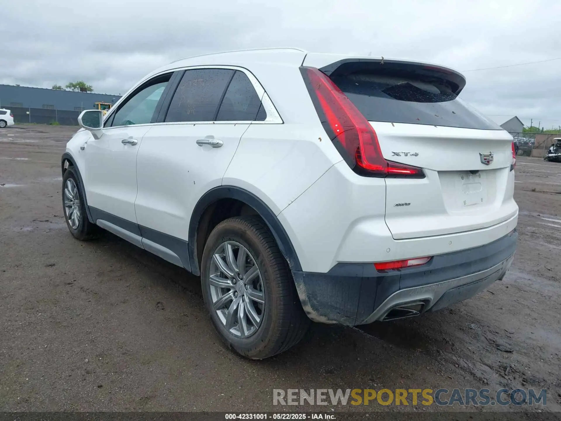 3 Photograph of a damaged car 1GYFZDR43LF072500 CADILLAC XT4 2020