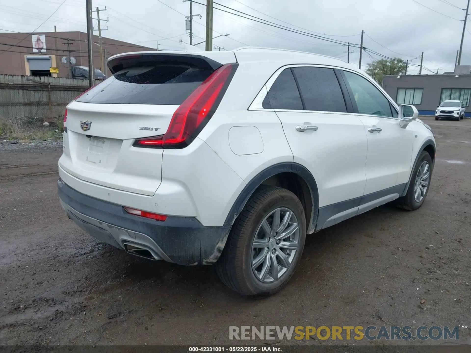 4 Photograph of a damaged car 1GYFZDR43LF072500 CADILLAC XT4 2020