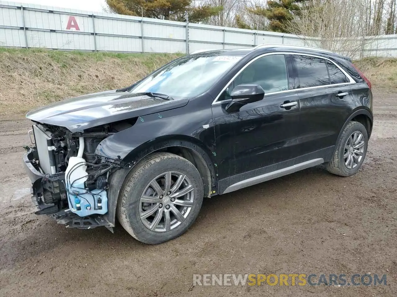 1 Photograph of a damaged car 1GYFZDR44LF051848 CADILLAC XT4 2020