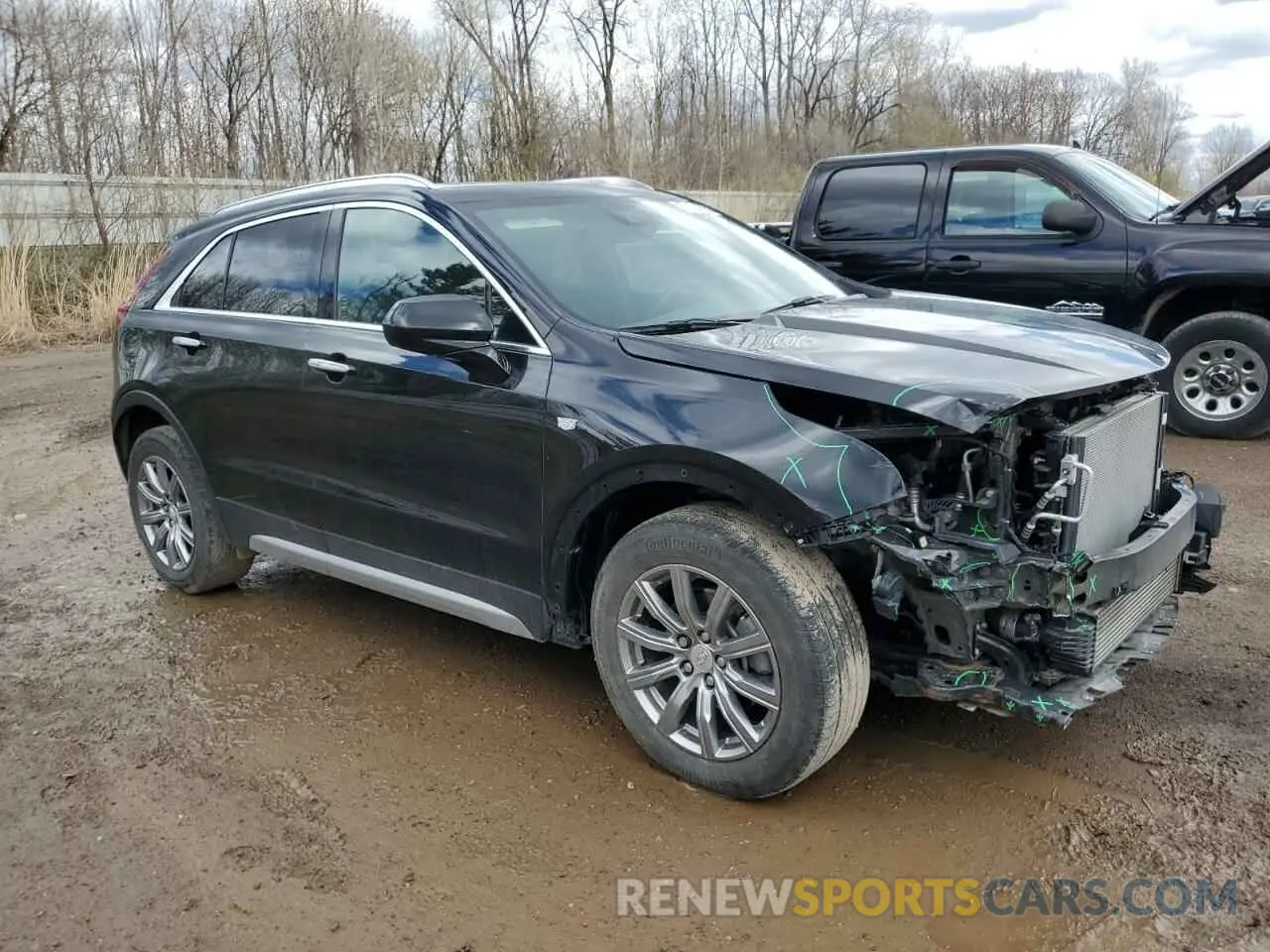 4 Photograph of a damaged car 1GYFZDR44LF051848 CADILLAC XT4 2020