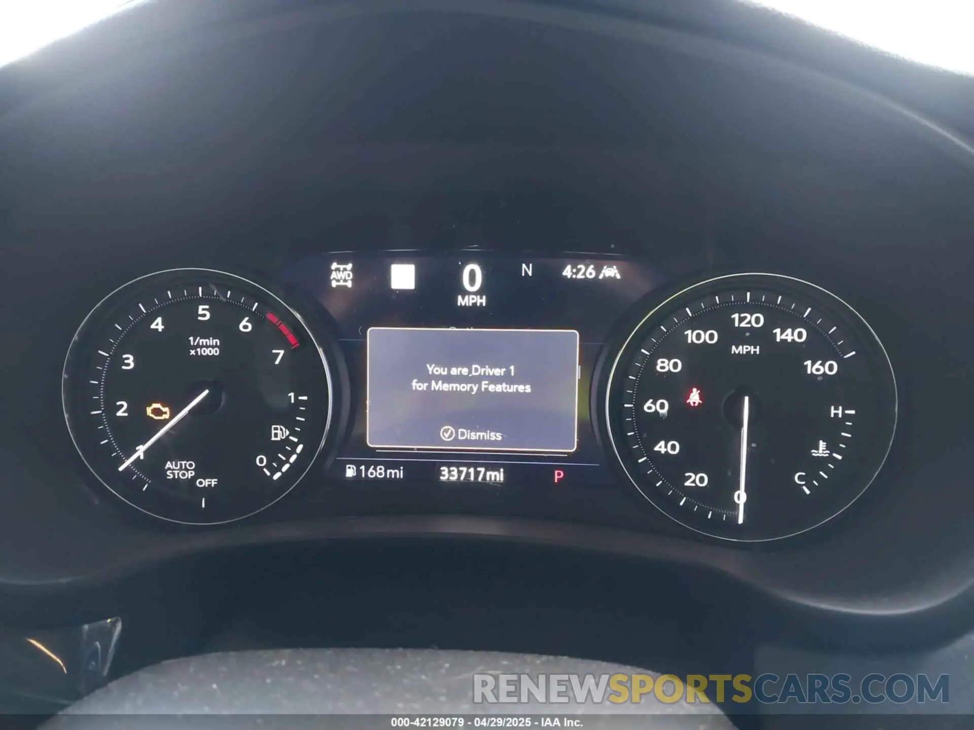 7 Фотография поврежденного автомобиля 1GYFZDR45LF064043 CADILLAC XT4 2020