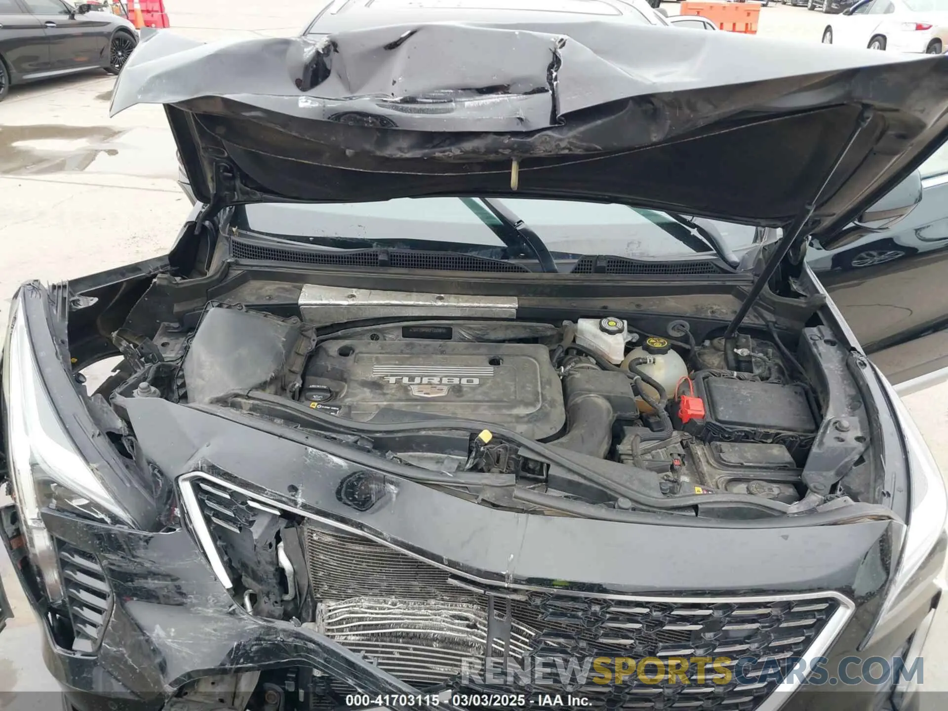 10 Photograph of a damaged car 1GYFZDR47LF122394 CADILLAC XT4 2020