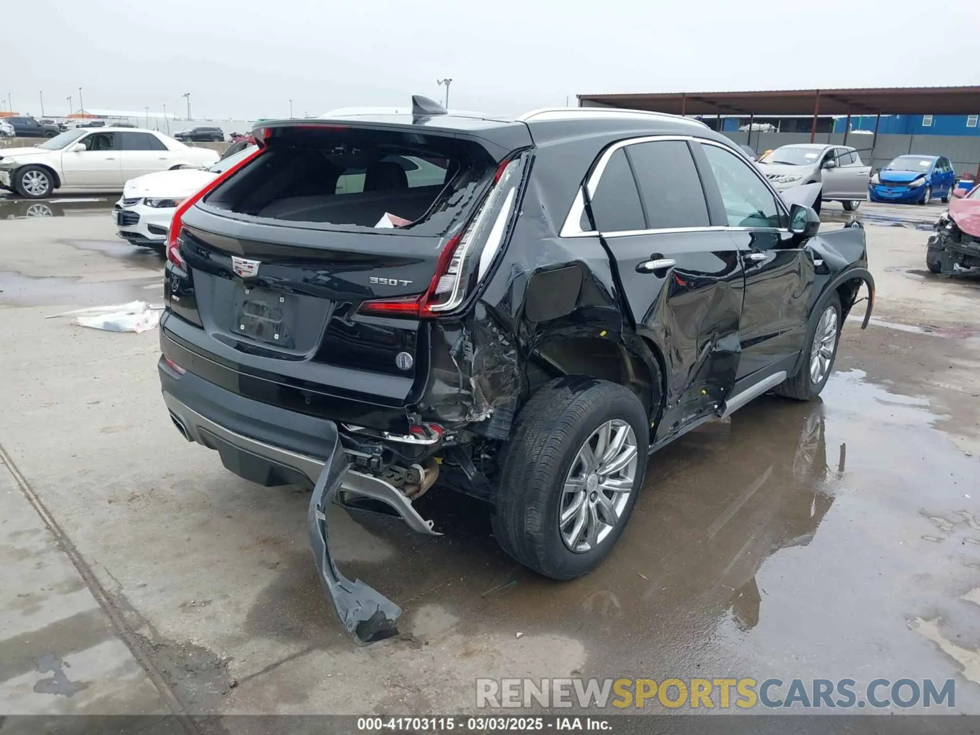 4 Photograph of a damaged car 1GYFZDR47LF122394 CADILLAC XT4 2020