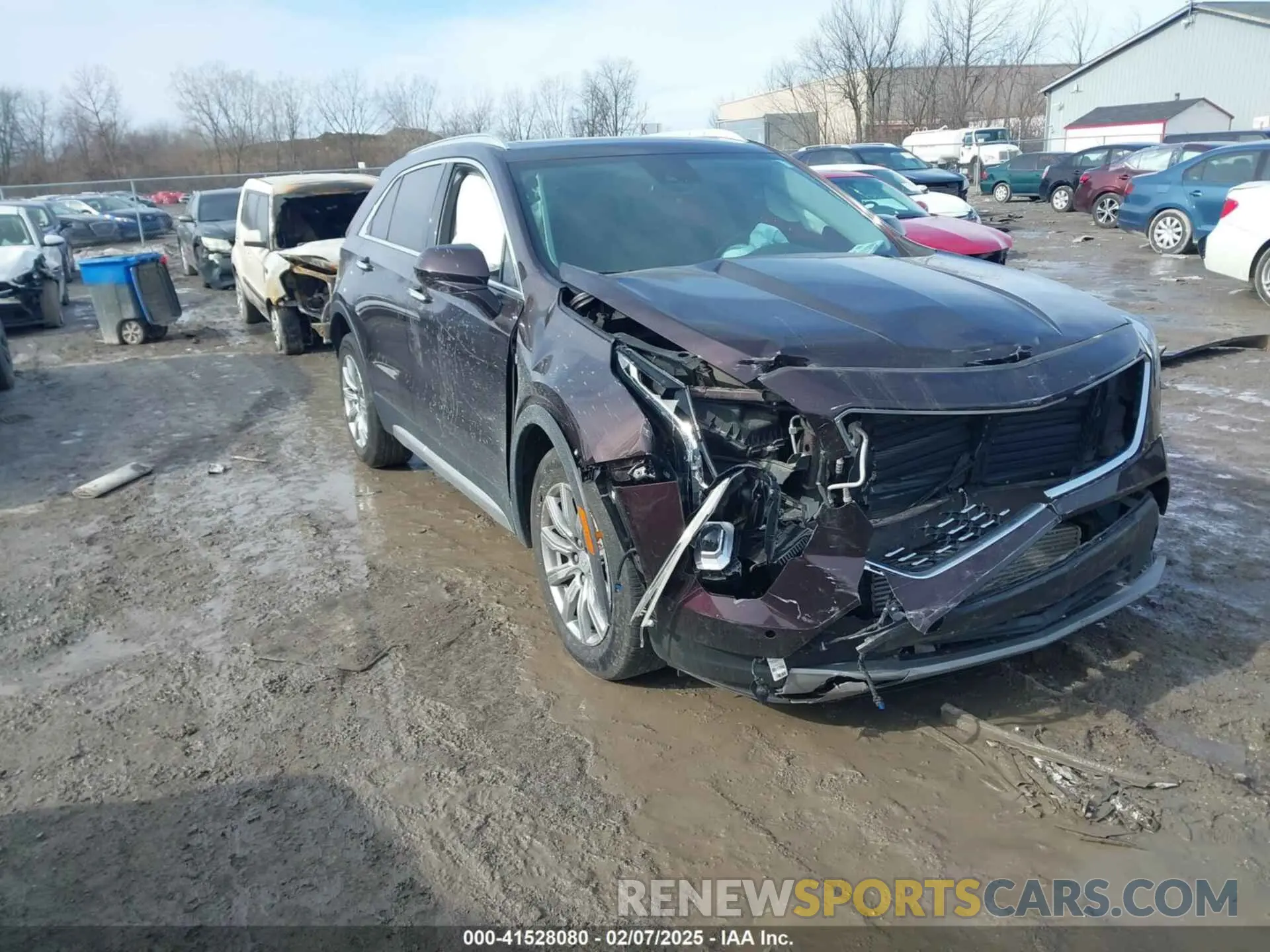 1 Фотография поврежденного автомобиля 1GYFZDR4XLF085471 CADILLAC XT4 2020
