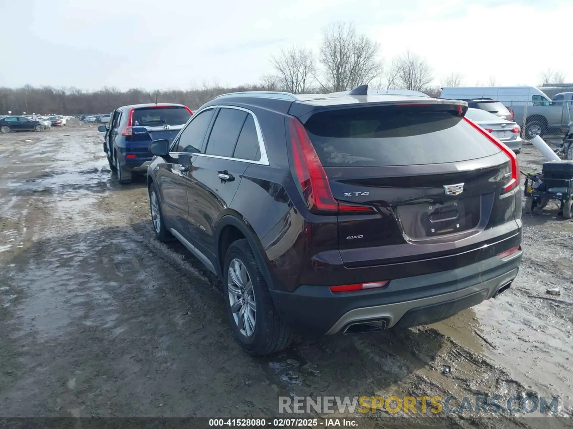 3 Фотография поврежденного автомобиля 1GYFZDR4XLF085471 CADILLAC XT4 2020