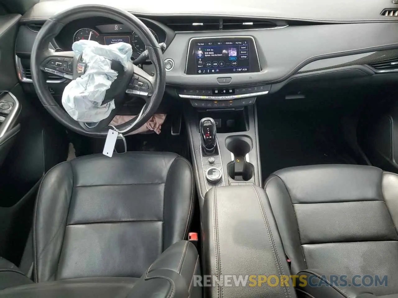 8 Фотография поврежденного автомобиля 1GYFZER40LF012664 CADILLAC XT4 2020