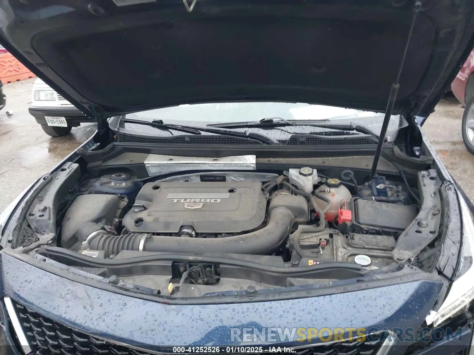 10 Photograph of a damaged car 1GYFZER40LF138071 CADILLAC XT4 2020