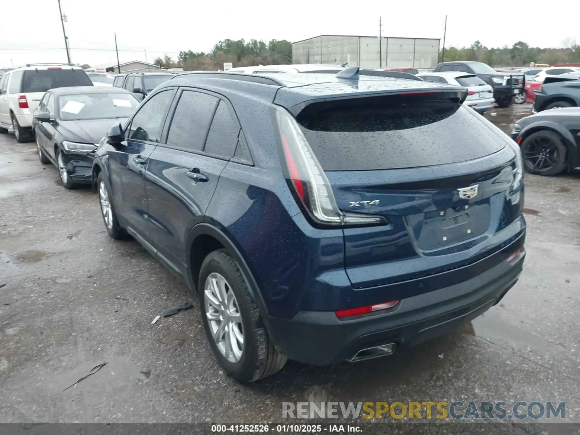 3 Photograph of a damaged car 1GYFZER40LF138071 CADILLAC XT4 2020
