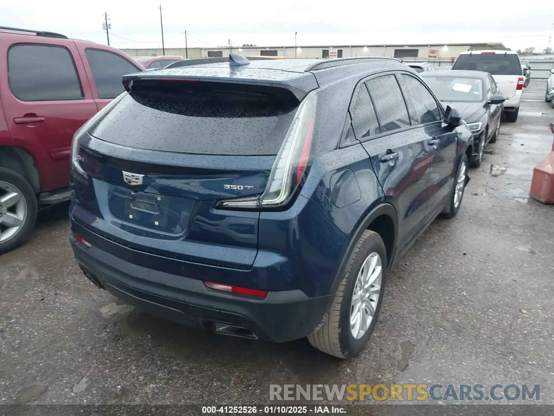 4 Photograph of a damaged car 1GYFZER40LF138071 CADILLAC XT4 2020