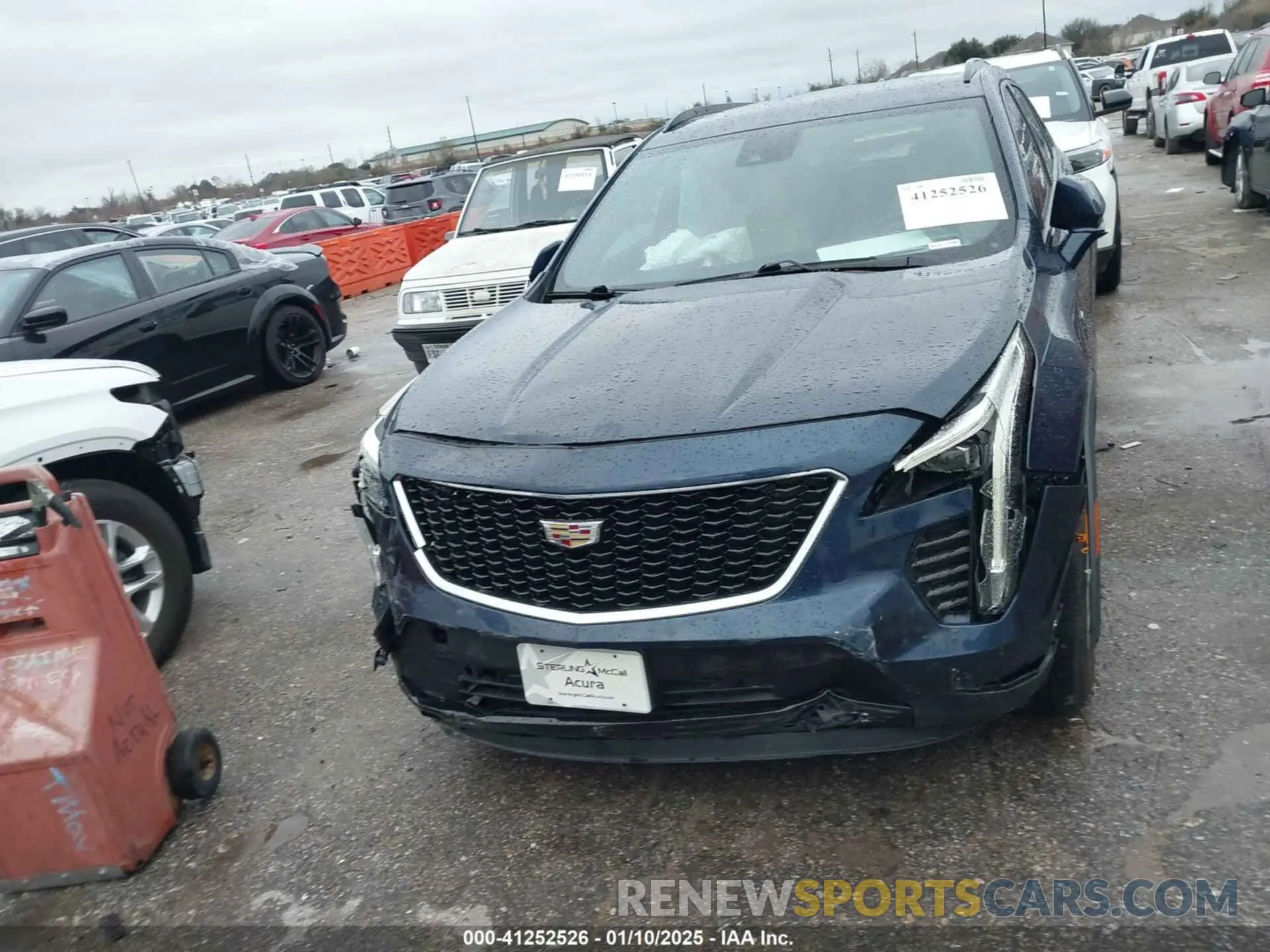 6 Photograph of a damaged car 1GYFZER40LF138071 CADILLAC XT4 2020