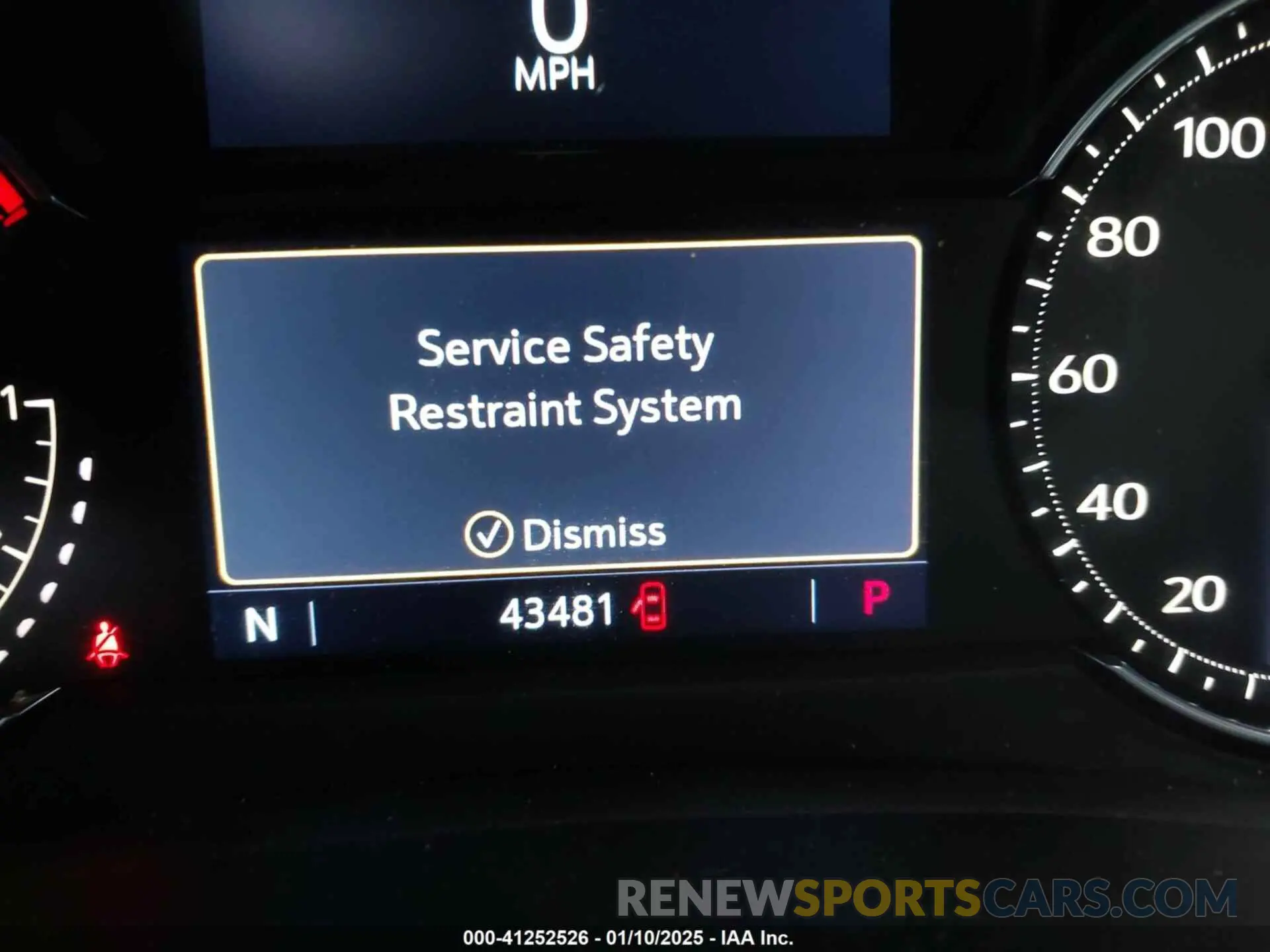 7 Photograph of a damaged car 1GYFZER40LF138071 CADILLAC XT4 2020