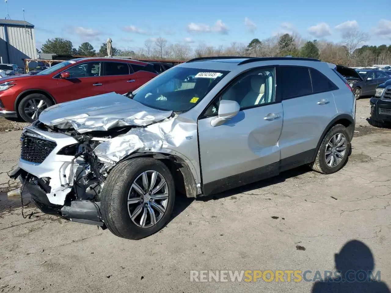 1 Photograph of a damaged car 1GYFZER48LF069887 CADILLAC XT4 2020
